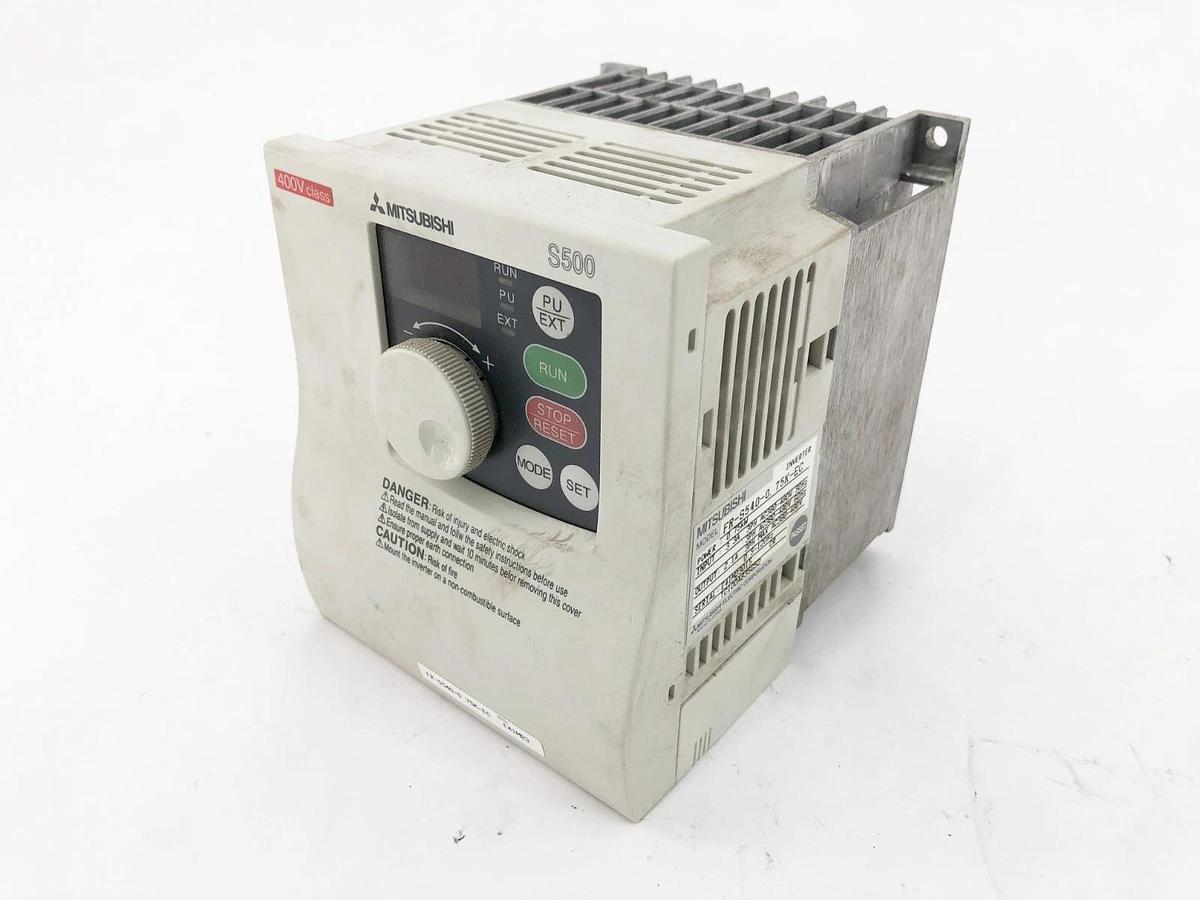 Used Mitsubishi FR-S540-0.75K-EC Inverter Drive 0.75kW 380/480VAC