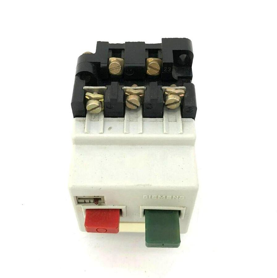 Used Siemens 3VE1010-2J Motor Circuit Breaker 2.5-4A