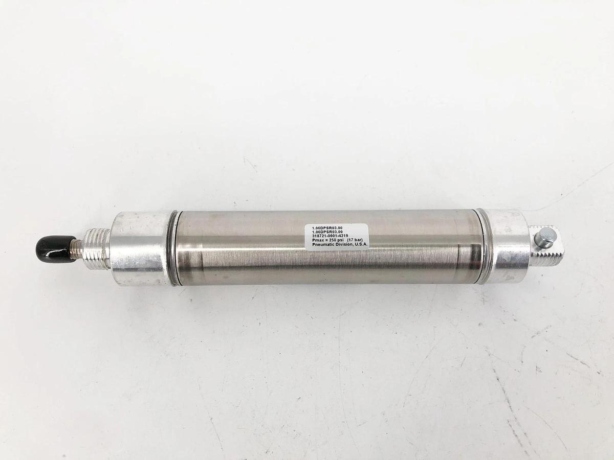 New Parker 1.06DPSR03.00 Air Cylinder 1-1/16" Bore 3" Stroke 250psi - No Box