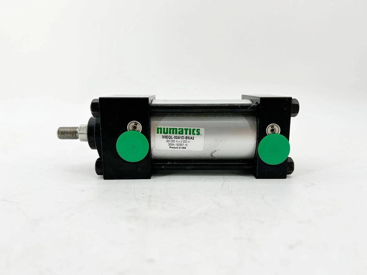 New Numatics X0EQL-02A1D-BSA2 Pneumatic Cylinder 3E8A0190997-15 2"x2"