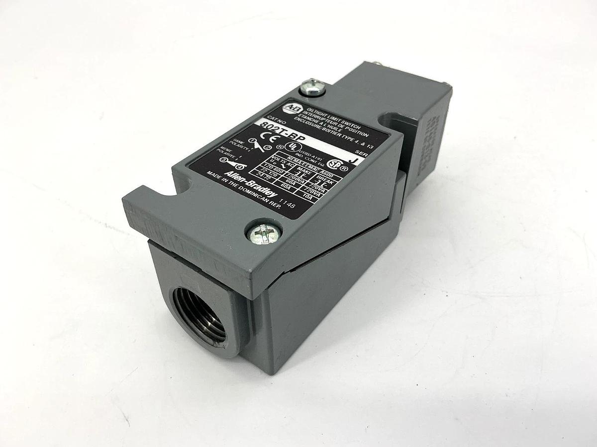 New Allen Bradley 802T-BP Ser J Oiltight Limit Switch 10A 600VAC 802TBP