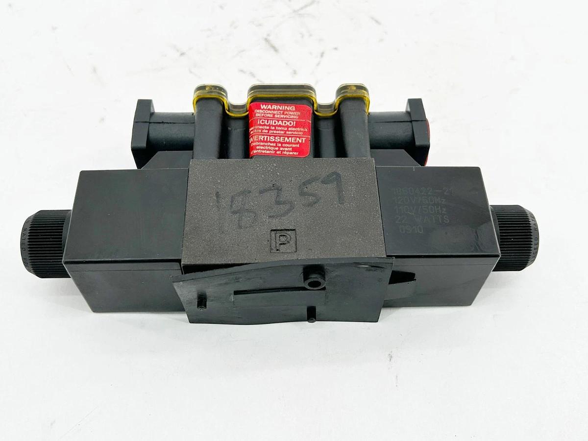 New Parker D1VW020DNYGF5-91 Hydraulic Solenoid Valve 120V .52A 5000PSI - No Box