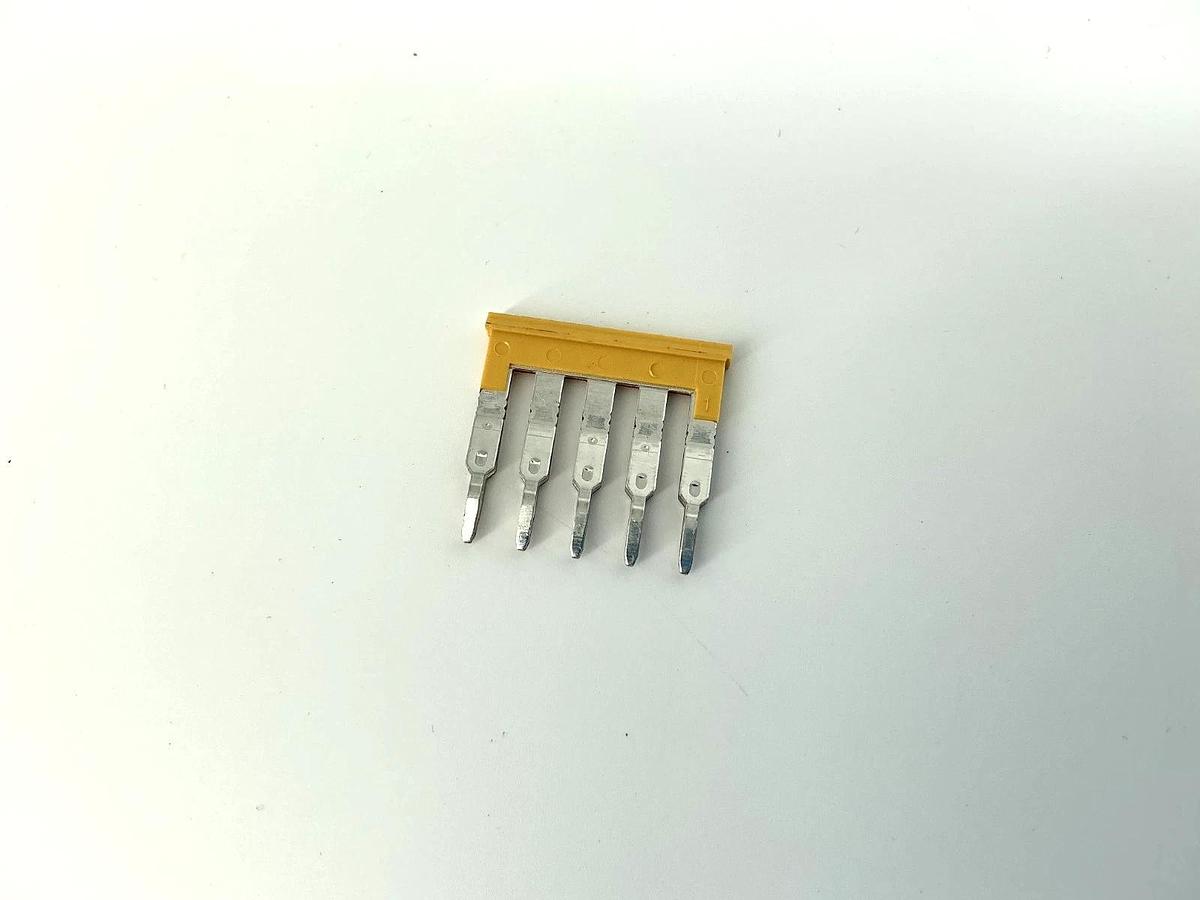 Lot of 20 New Allen Bradley 1492-CJLJ5-5 Ser A Center Jumpers Plug-in 5P