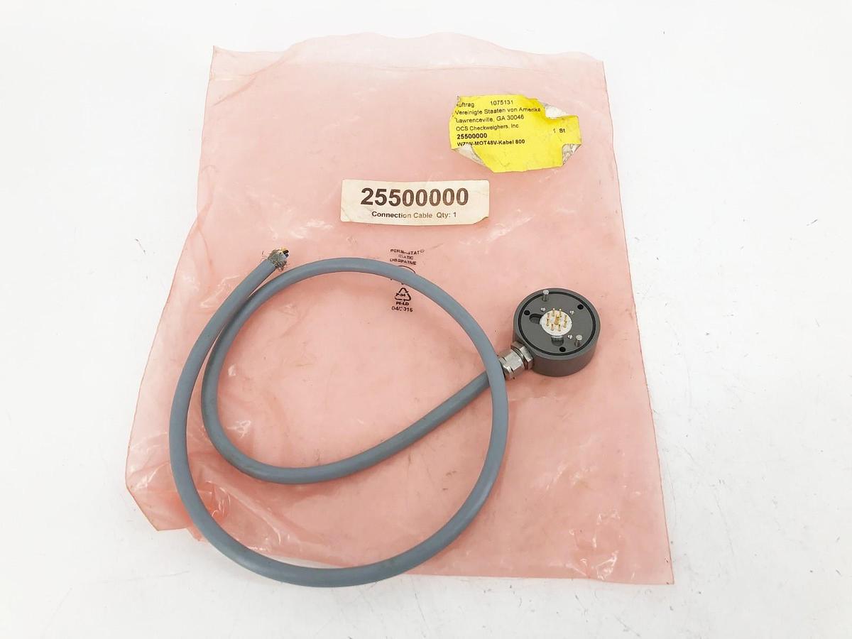 New Electro Sensors 25500000 Plug Sensor Cable 9-Pin WZIW-MOT48V-Kabel 800
