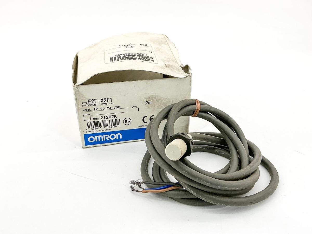 New Omron E2F-X2F1 Proximity Sensor 5mm Range 12-24VDC