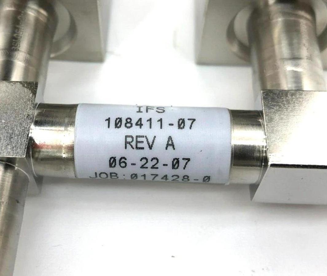 New Avisa Technologies 108411-07 Rev. A Overpressure Relief Manifold