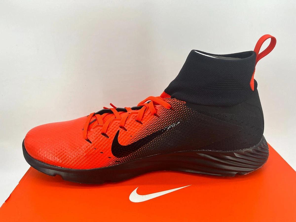 Nike VPR Untouchable SPD TF 2 SMU P Black/Orange Size 16 OSU Beavers Cleats