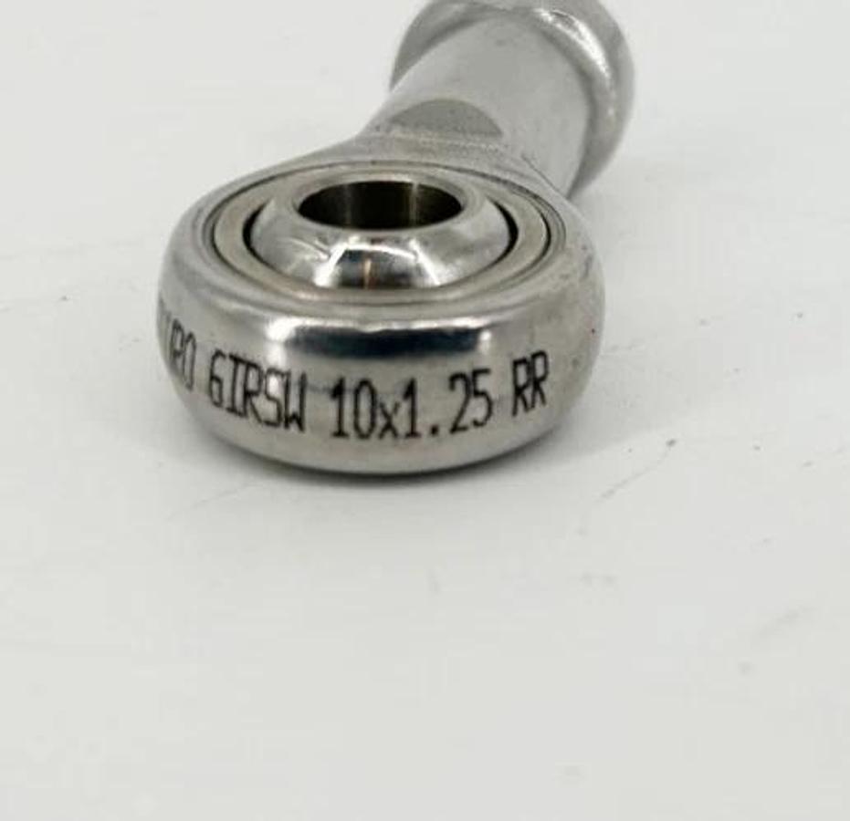 New Fluro GIRSW 10X1.25 RR Rod End Stainless Steel