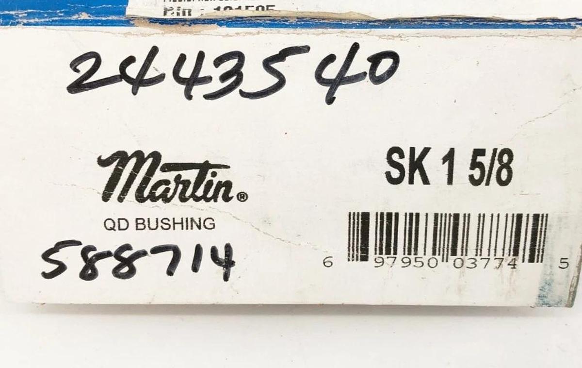 Lot of 2 New Martin SK 1-5/8 Quick Disconnect Bushings
