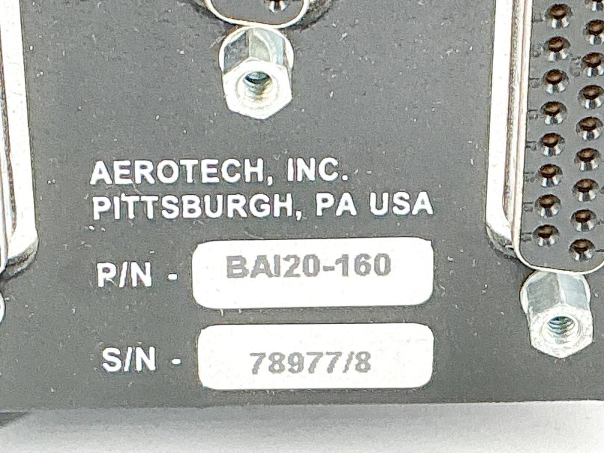 New Aerotech BA Intellidrive BAI20-160 Servo Drive 1PH 115V BAI/BAS20 - No Box