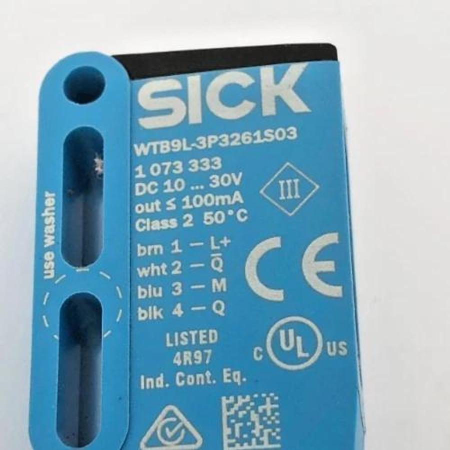 New Sick WTB9L-3P3261S03 Photoelectric Sensor 10-30VDC 1073333 - No Box