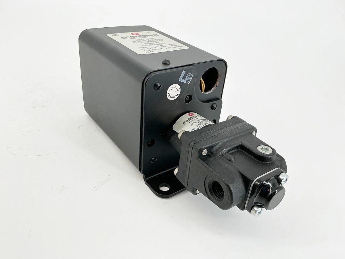 New Fairchild 24CC30160200 Motor To Pressure M/P Converter 250PSIG 115V 3W 60Hz