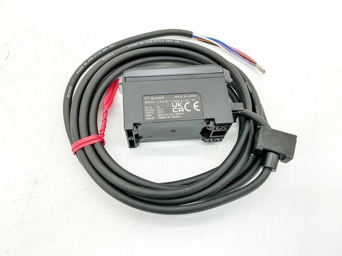 New Keyence FT-50AWP Temperature Sensor 12-24VDC 1.6W