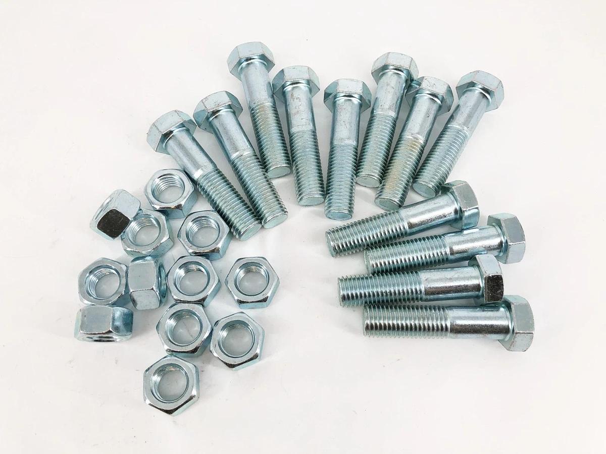 New GSFFG10 Steel Bolt & Gasket Kit 1/8 Red Rubber FF 10" 150#