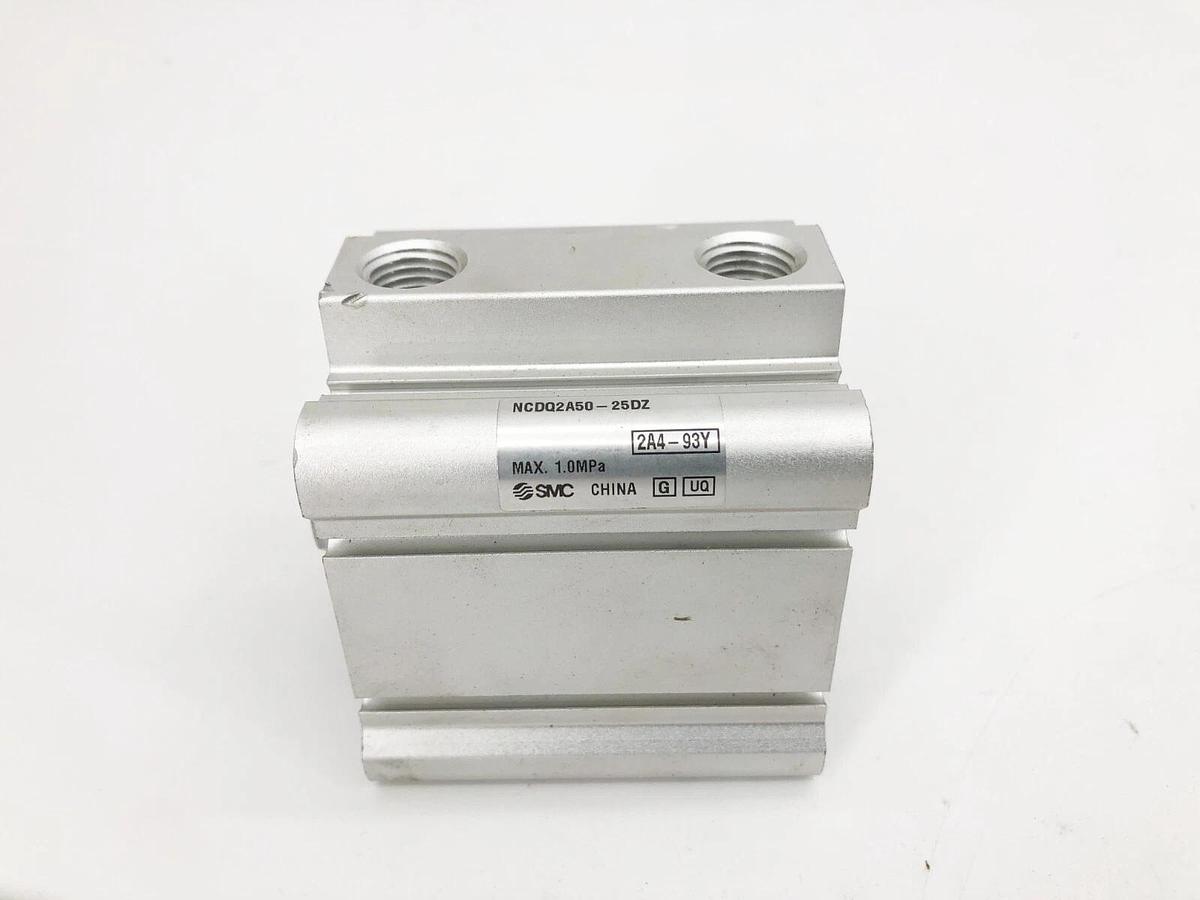 New SMC NCDQ2A50-25DZ Compact Cylinder 1.0MPa - No Box