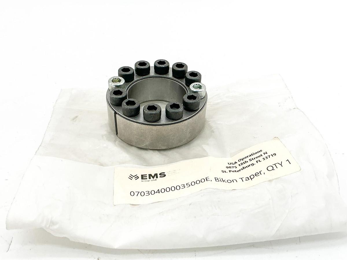 New EMS 070304000035000E Taper Lock 2-1/4" OD 35.0mm ID 20.13mm L- No Box