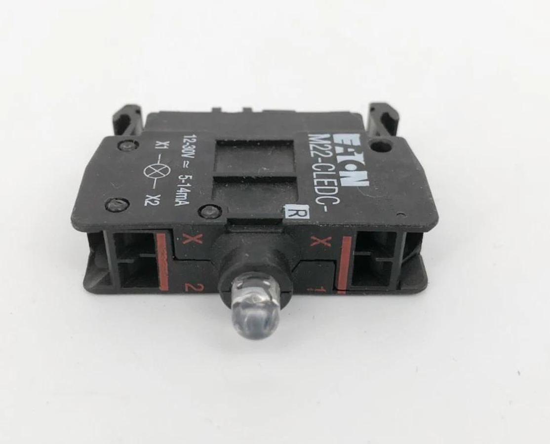 New Eaton M22-CLEDC-R Red Light Unit 12-30V 5-14mA