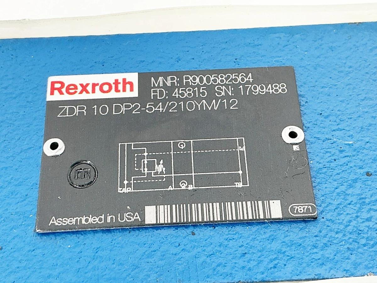 New Rexroth ZDR-10-DP2-54/210YM/12 Valve R900582564 - No Box