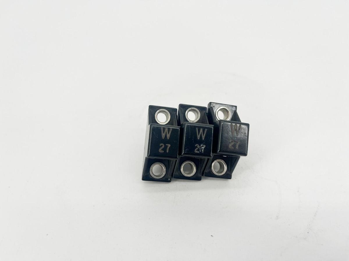 Lot of 3 New Allen Bradley W27 NEMA Overload Relay Heater Elements