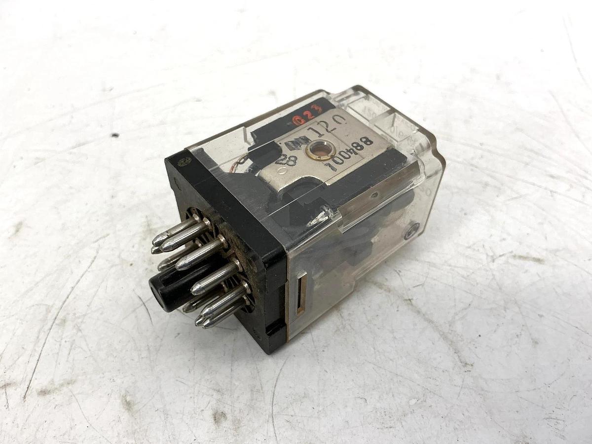 Lot of 3 New Potter & Brumfield KRPA-14AN-120 Relay 3-Pole 11-Pin 10A 120V Coil
