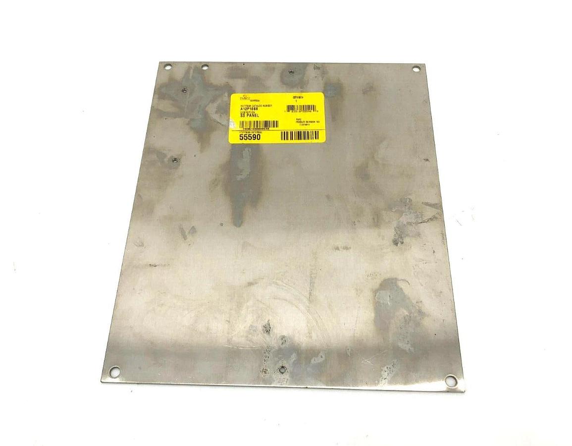 Hoffman A12P10SS Junction Box Panel 12x10" Brushed Stainless Steel 304