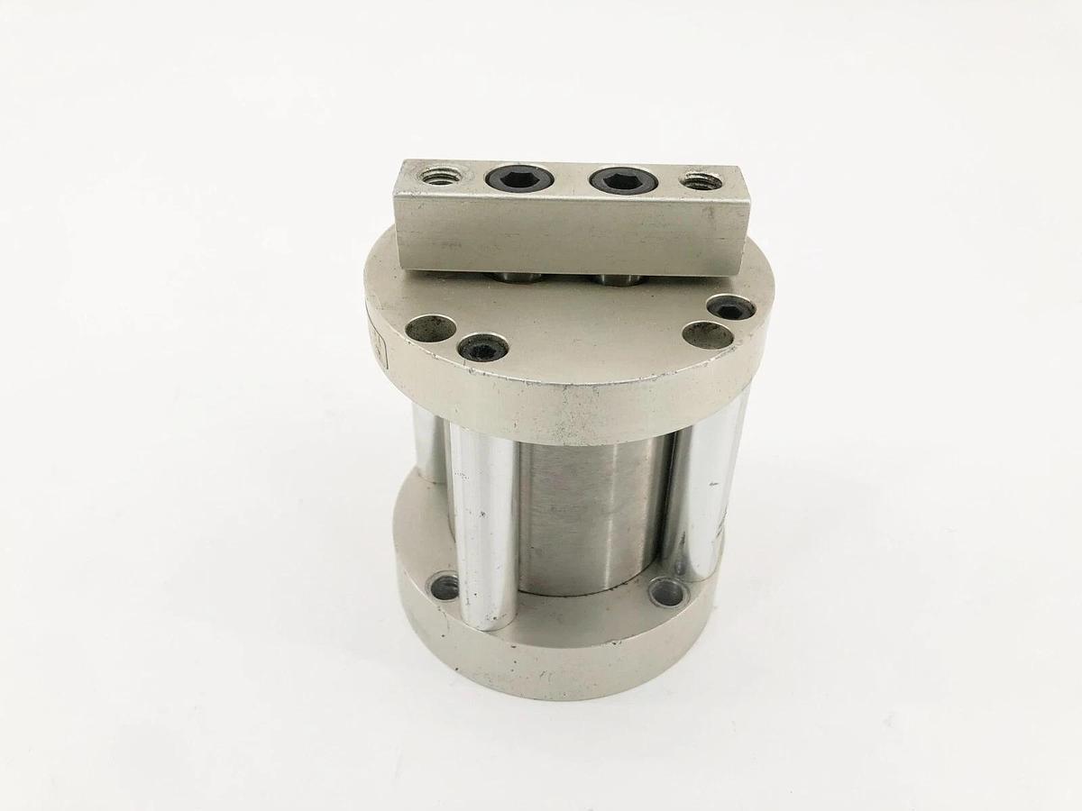 Used Bimba FT-312 Flat-II Non-Rotating Pneumatic Cylinder 2" Bore 2" Stroke
