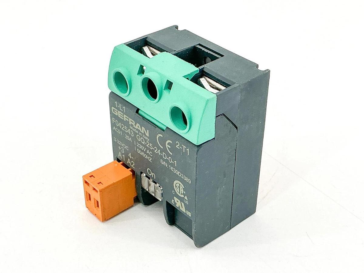 New Gefran F042543 GQ-25-24-D-0-1 Solid State Relay 25A 230V - No Box