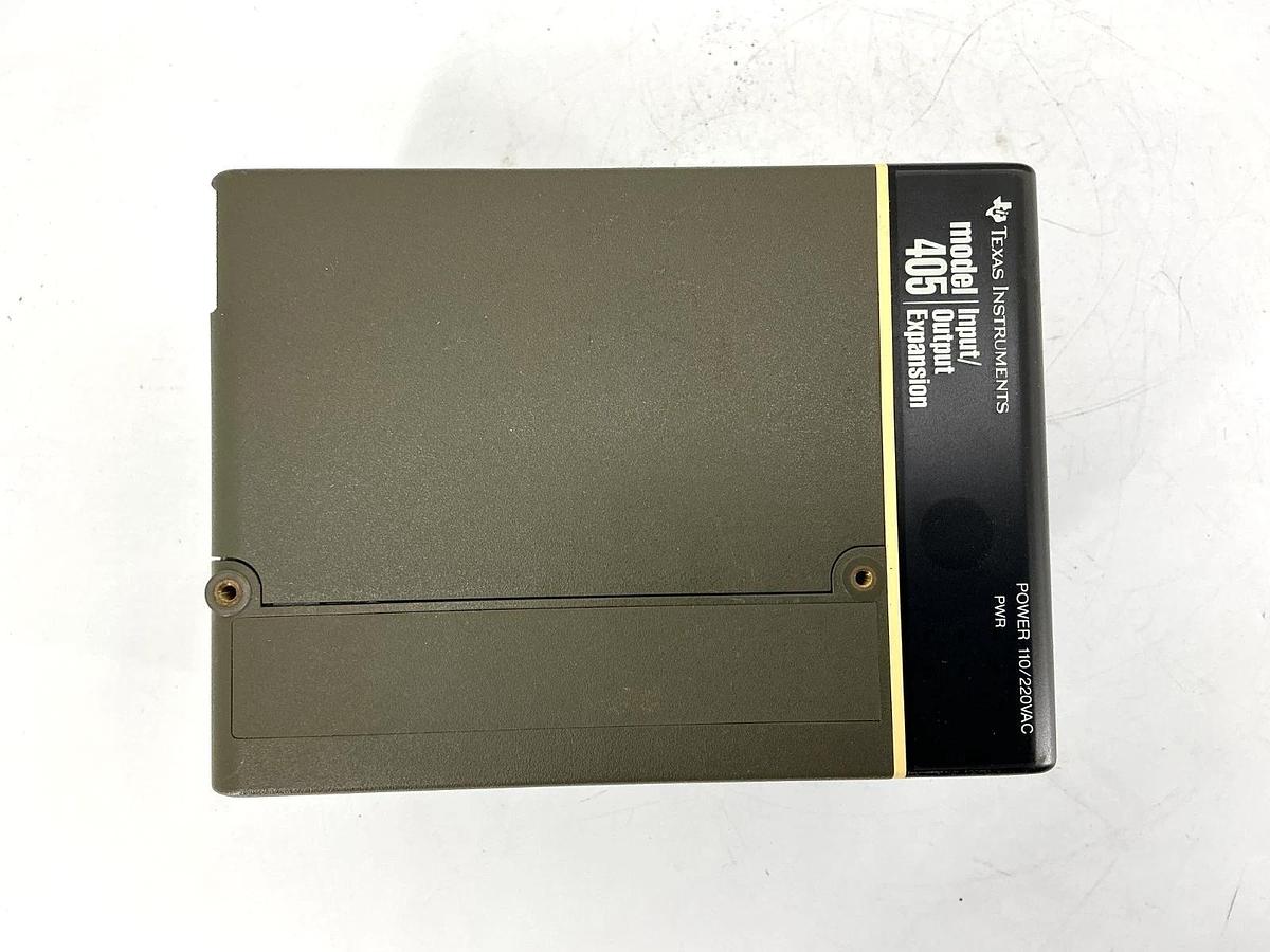 Used Texas Instruments 405-IOEX Input/Output Expansion Module 110/220VAC 405IOEX