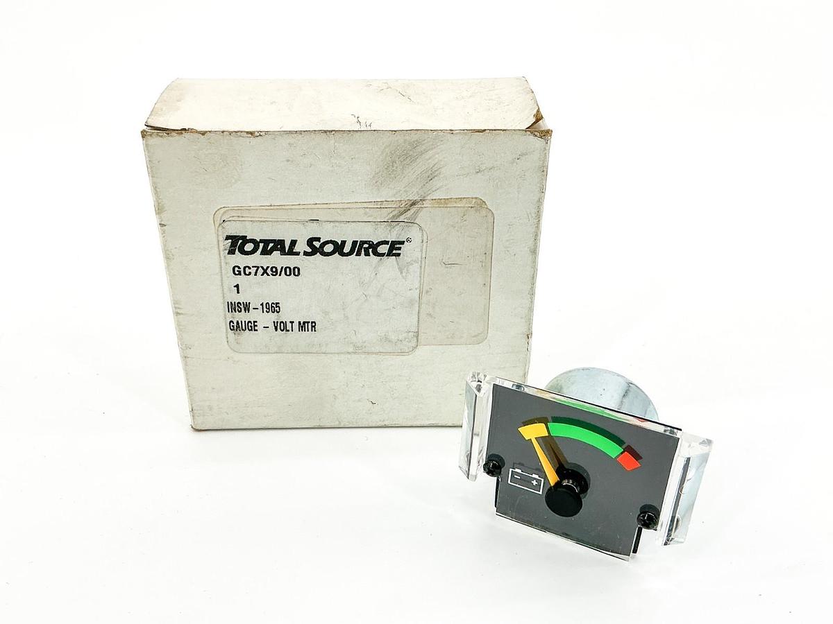 New Total Source GC7X9/00 Volt Meter Gauge INSW- 1965