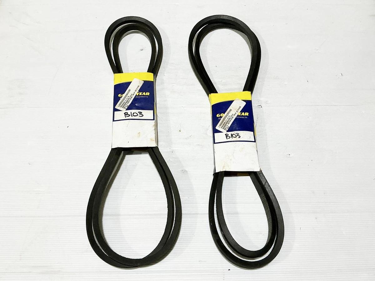 New Lot of 2 GoodYear B103 HY-T Belt 106" Length 21/32" Width - No Box