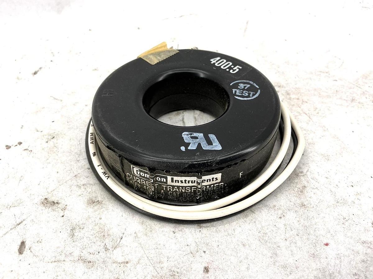 New Crompton Instruments 805-940U-SCLS Current Transformer Ratio 400:5 600V