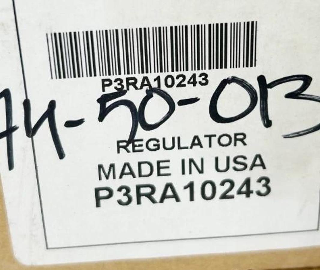 New Parker P3RA10243 Precision Regulator 0-60psi 3/8" NPT 500psi Max