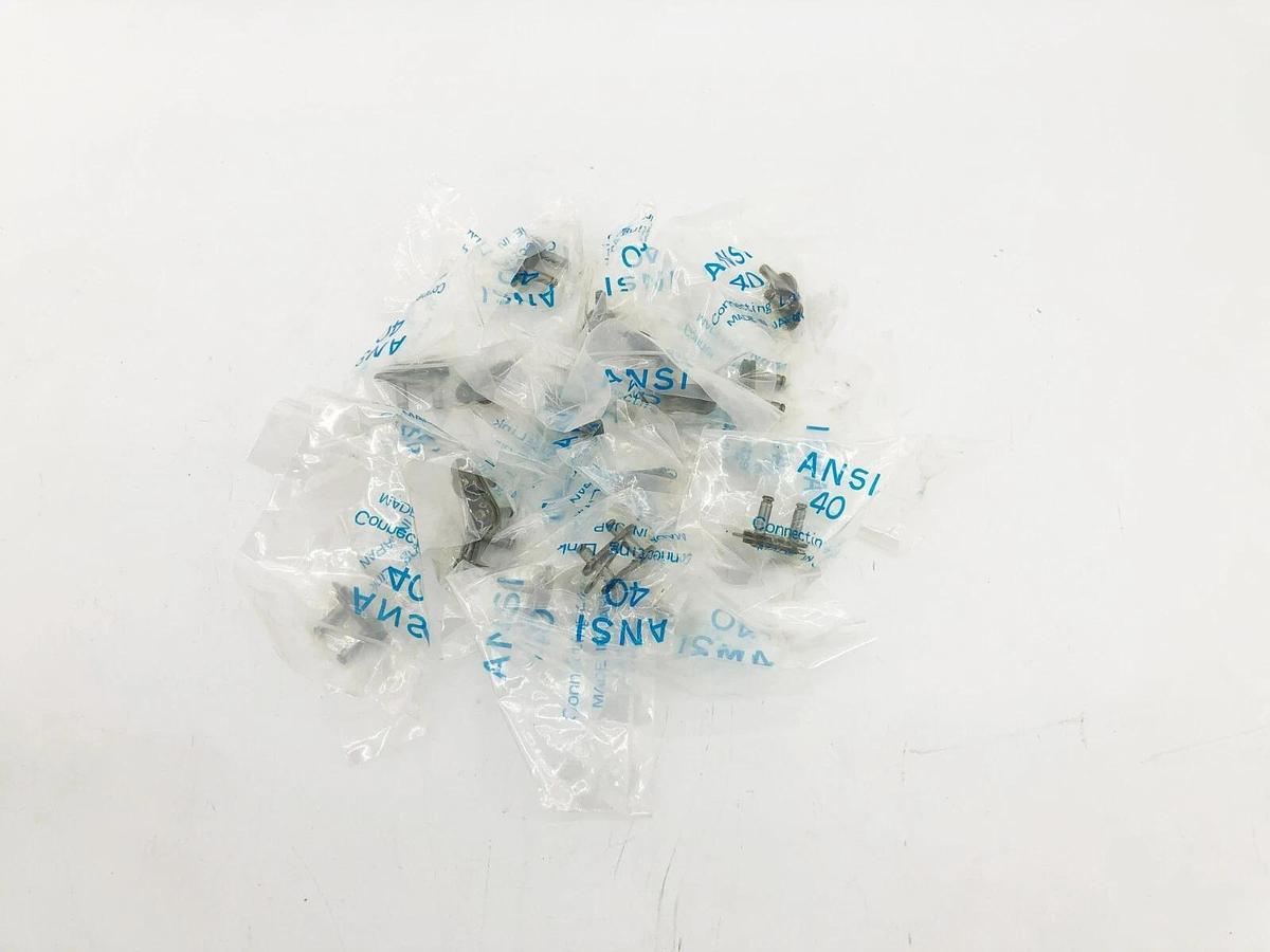 Box of 25 HKK Chain ANSI 40 Connecting Links Spring Clip