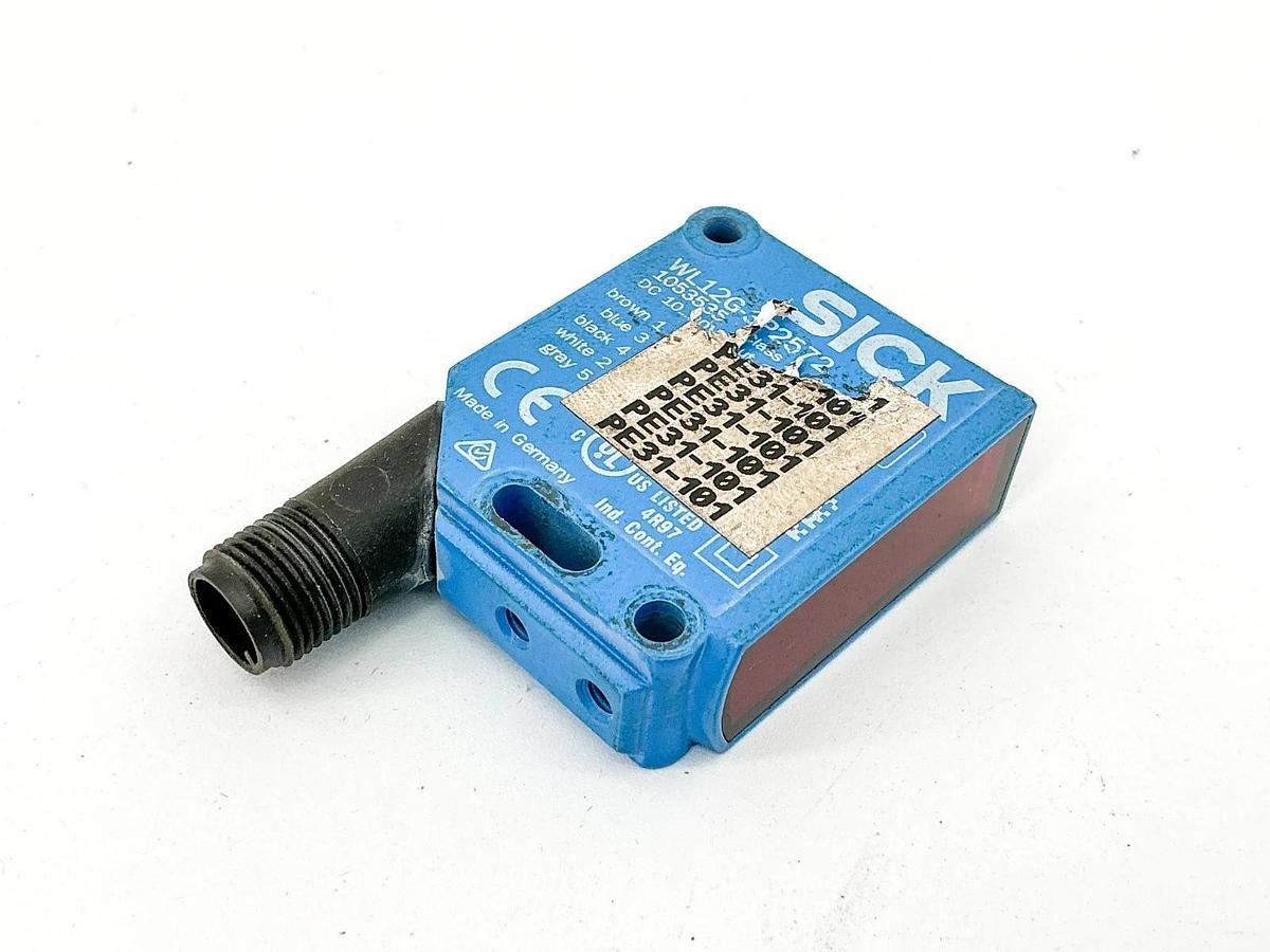 Used Sick WL12G-3P2572 Photoelectric Sensor 10-30VDC Class 2 1053535