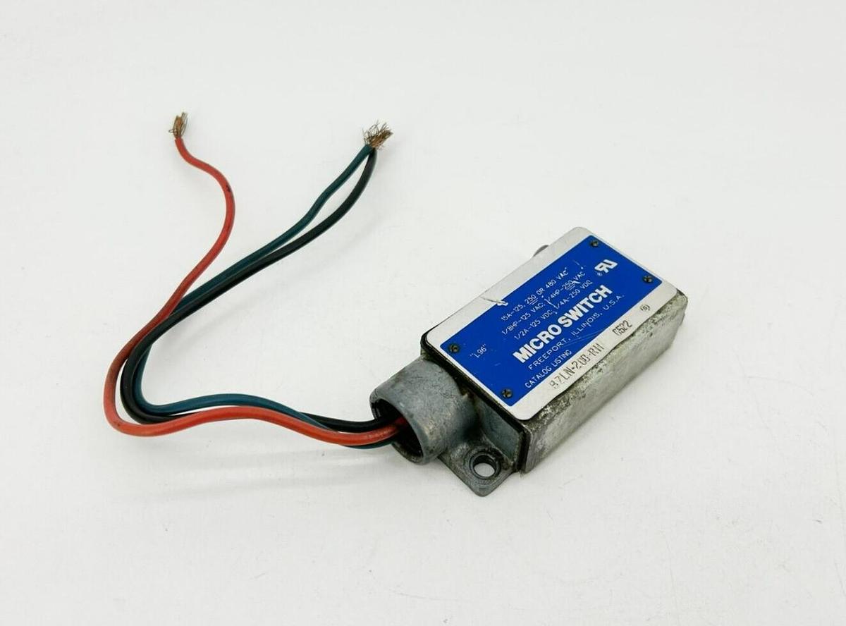 Used Honeywell Microswitch BZLN-200-RH Limit Switch 15A 125/250/480VAC
