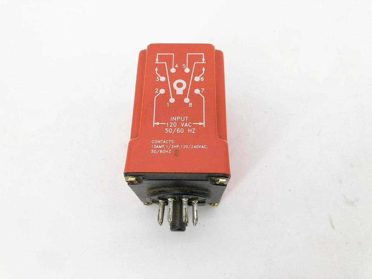 Used NCC T1K-2-461 Solid State Timer Relay 0.5-2s 120VAC 50/60Hz