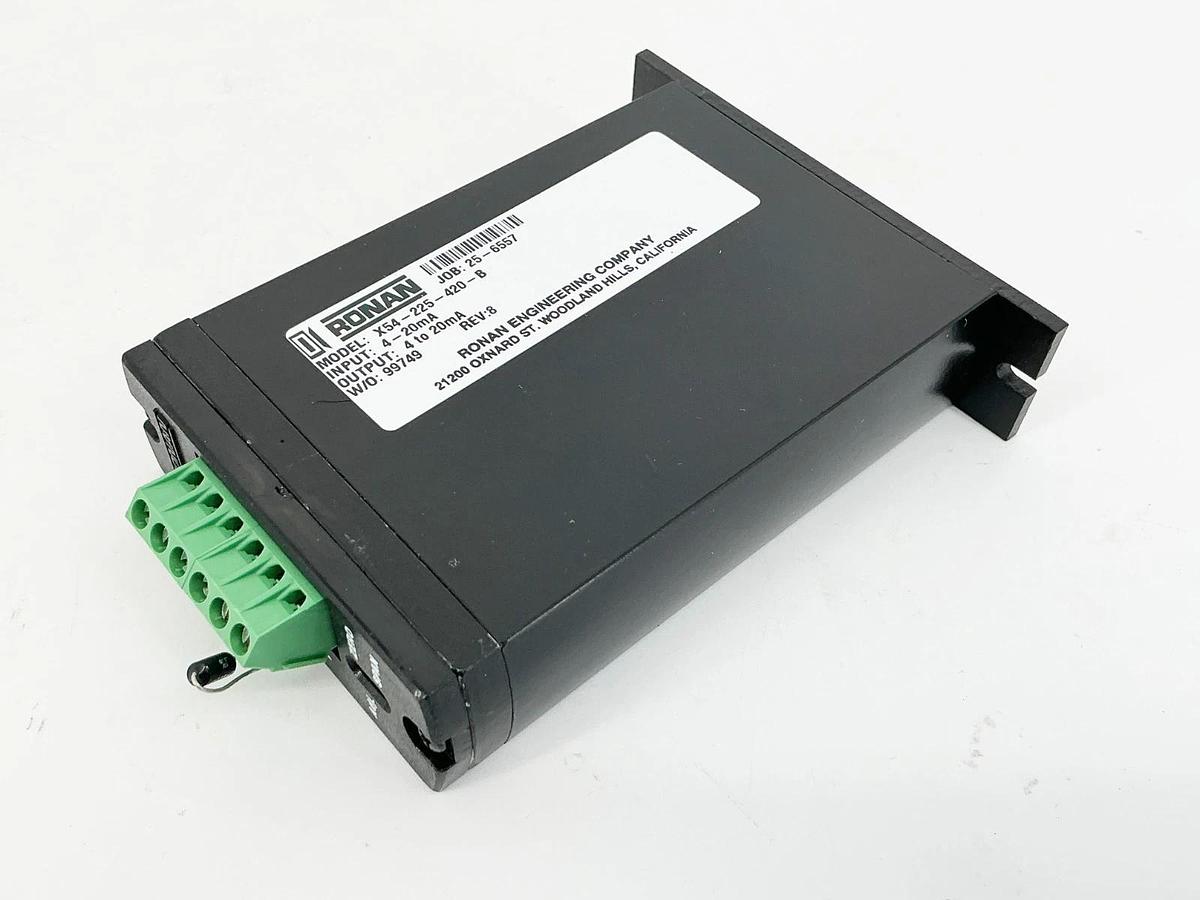 New Ronan X54-225-420-B Transducer 4-20mA REV:8 - No Box