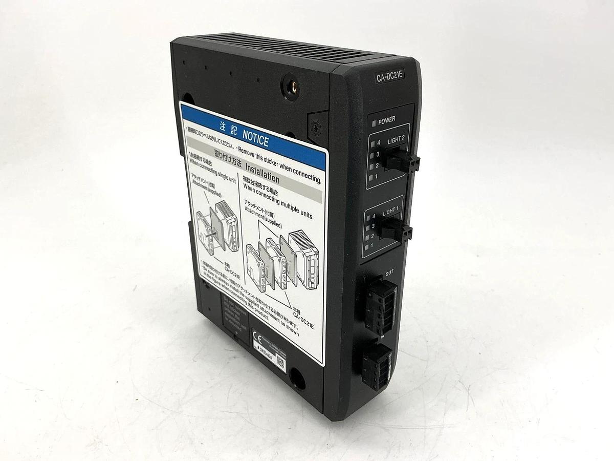 New Keyence CA-DC21E Illumination Expansion Unit 40W 3-6.5A 12-24VDC CADC21E
