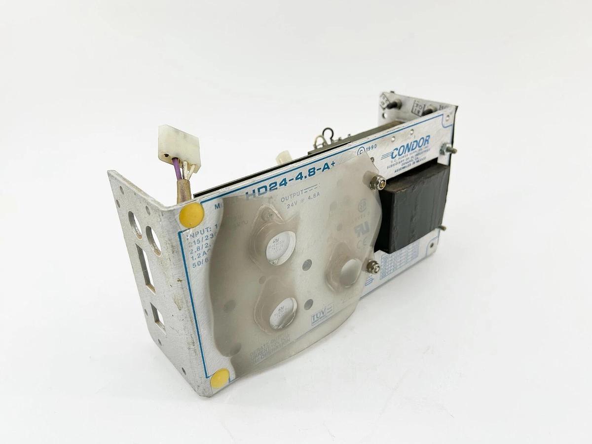 Used Condor HD24-4.8-A Power Supply 4.8A 24V 50/60Hz