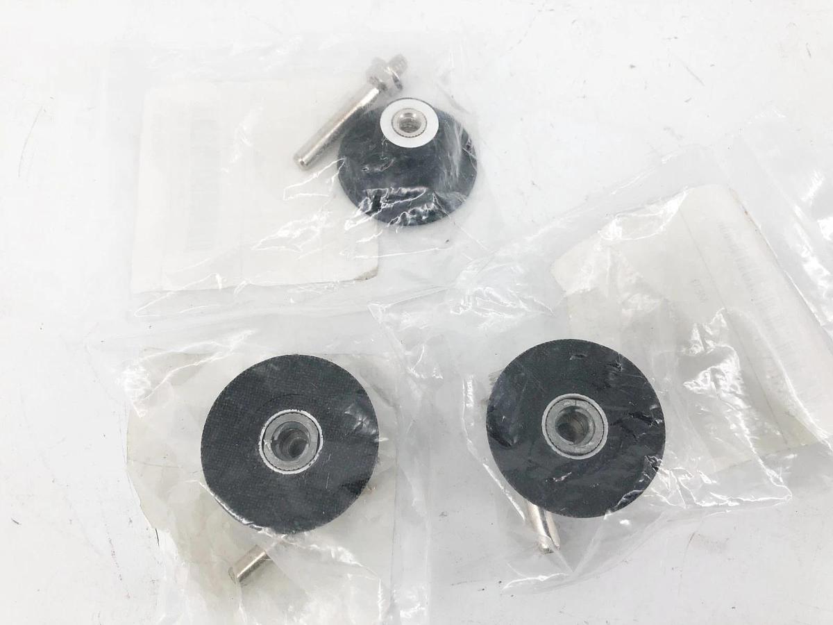 Lot of 3 New Merit 8834164922 2" Quick Change Disc Holders - No Box