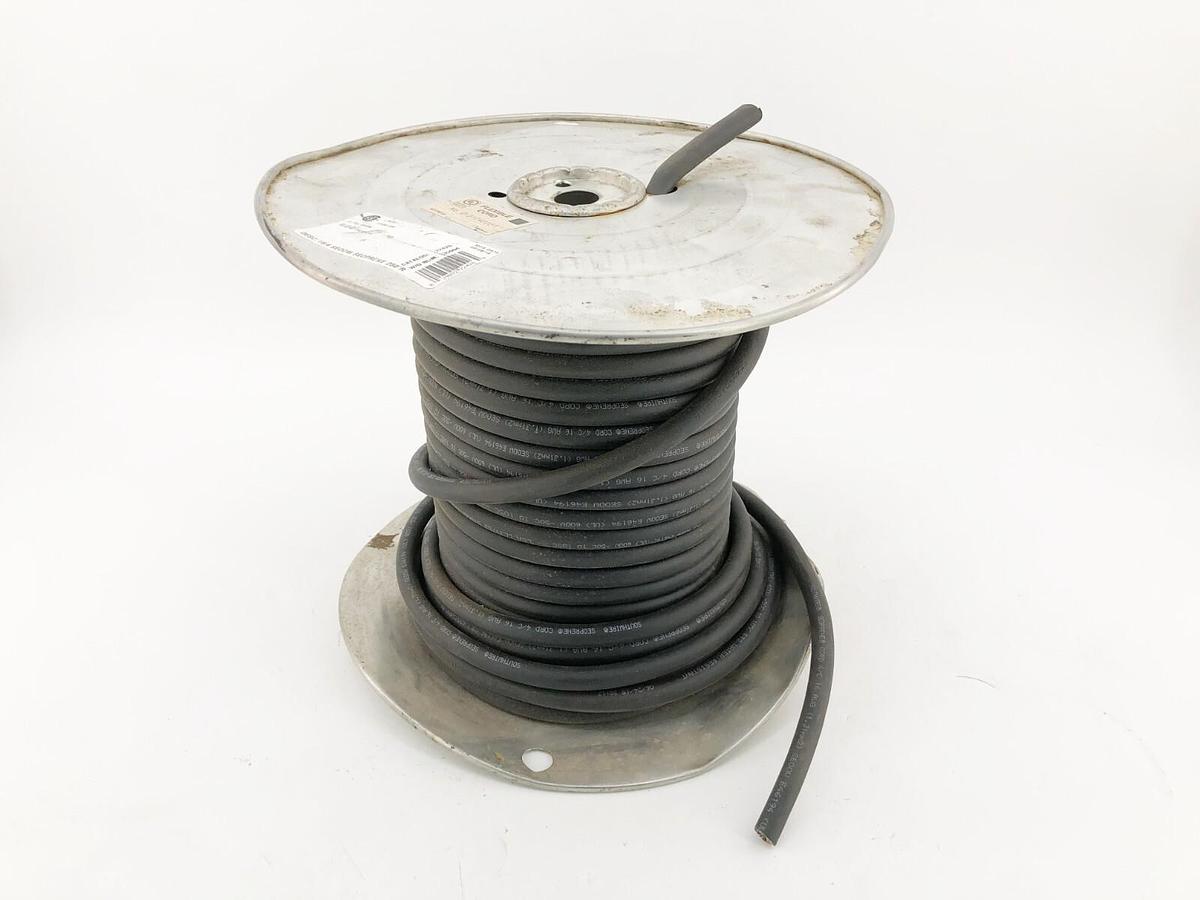 New Southwire 22426 Flexible Cord 600V 16/4 SEOOW Seoprene 14LB. Reel