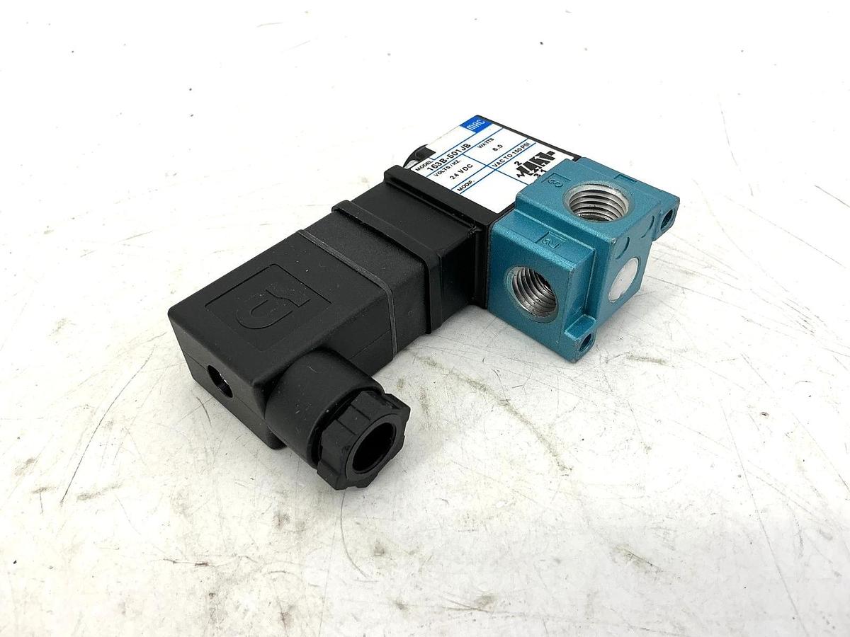 New MAC Valves 163B-501JB Solenoid Valve 3-Way 6-Watts 150PSI 24VDC 163B501JB