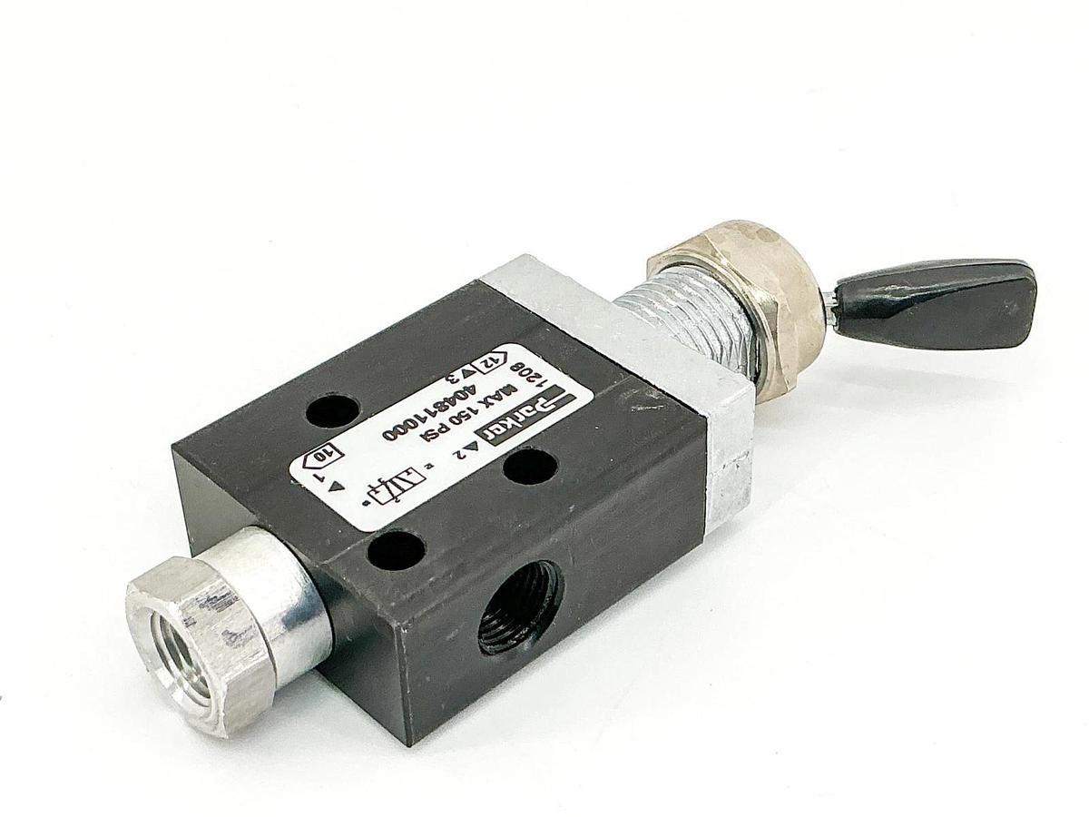 New Parker 404811000 Poppet Valve W/Lock Down 150PSI - No Box