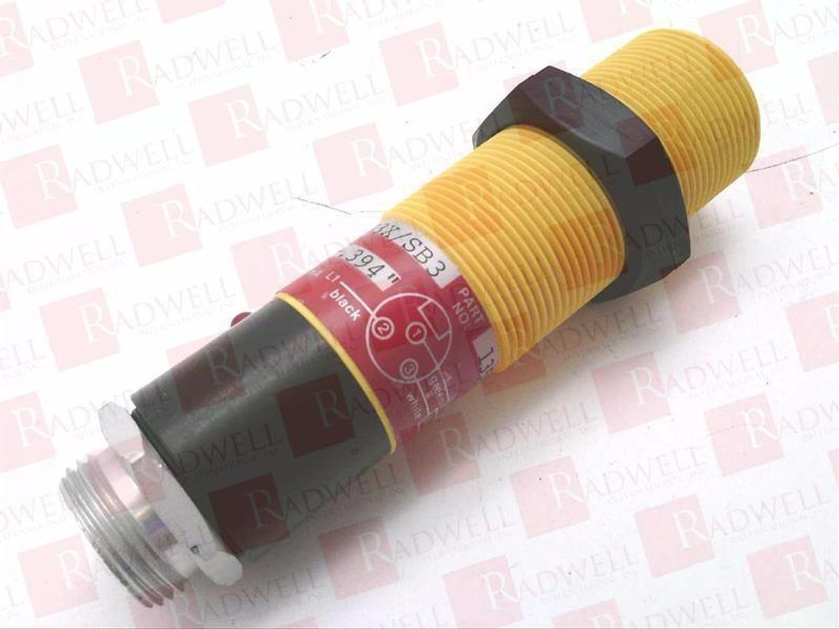 Used Turck Bi10-M30-LIU Inductive Proximity Sensor Sn=3-8mm 4-Wire 15-30VDC
