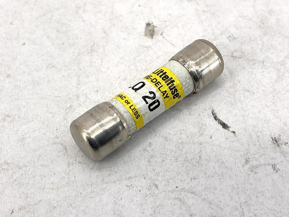 Lot of 4 New Littelfuse FLQ-20 Time-Delay Fuse 20A 500V