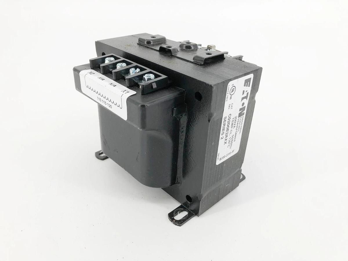 New Eaton C0200E2AXX Control Transformer 200VA 230X460-115V - No Box