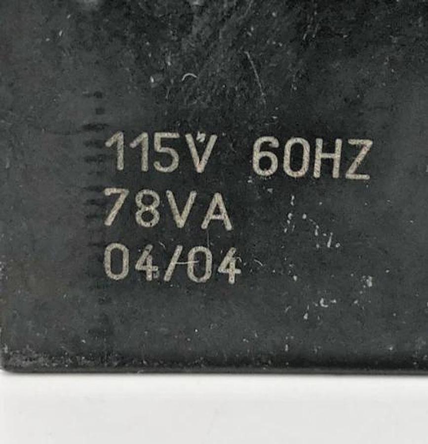 New 115V 60Hz Solenoid Coil 78VA 0.85" ID - No Box