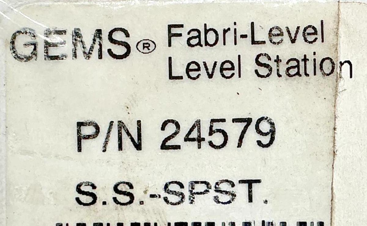 New Gems 24579 Fabri-Level Switch Kit 120-240VAC 2" NPT 750PSI