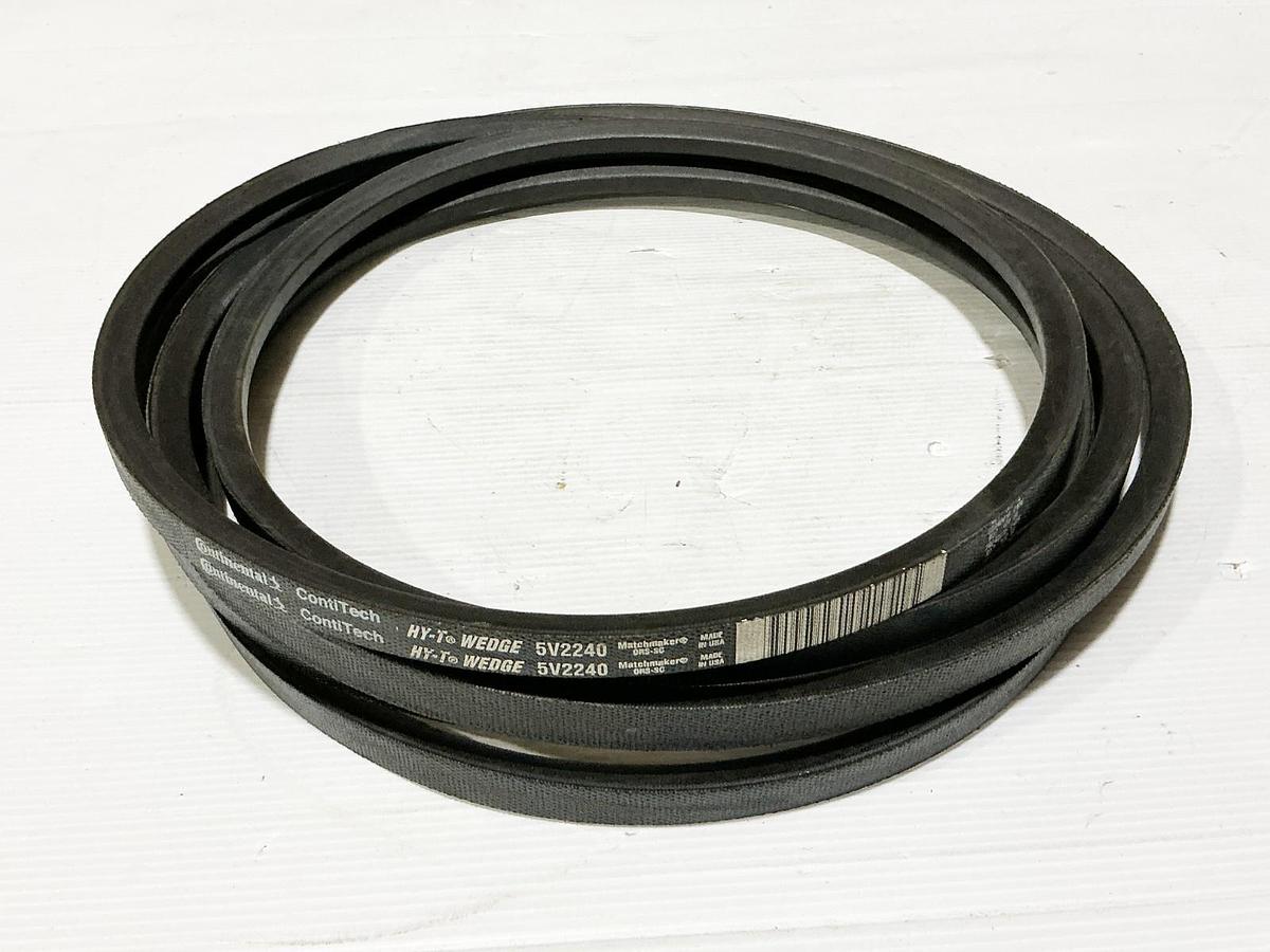 New Continental 5V2240 HY-T Belt 224" Length 0.62" Width 1 Rib- No Box