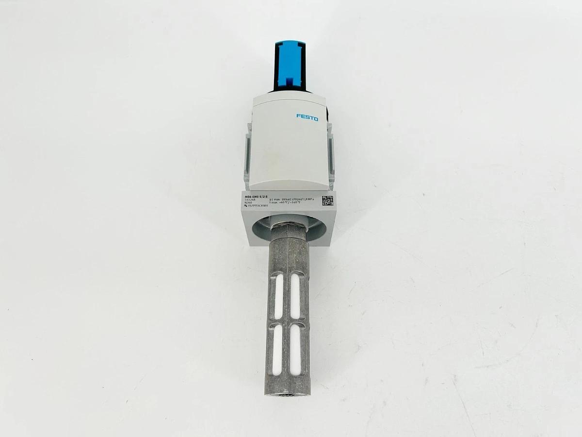 New Festo MS6-EM1-1/2-S Shutoff Valve 1/2" NPT 18 bar 541268 - No Box